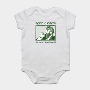 Ronnie Drew /// Vintage Style Fan Design Baby Bodysuit